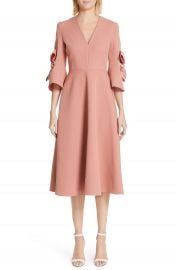 Roksanda Sibella Bow Trim Dress at Nordstrom