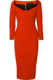 Roland Mouret - Ardon crepe dress at Net A Porter