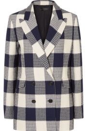 Roland Mouret - Harleston checked cotton-blend boucl   blazer at Net A Porter