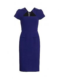 Roland Mouret - Myrtha Sheath Dress at Saks Fifth Avenue