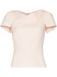 Roland Mouret Cardoba asymmetric-neck Blouse - Farfetch at Farfetch