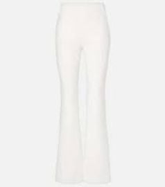 Roland Mouret High rise flared pants at Mytheresa