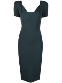 Roland Mouret Short sleeve Knit Midi Dress at Farfetch