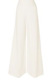 Roland Mouret Uppingham Cady Wide Leg Pants at Net a Porter