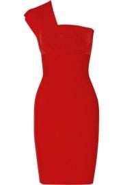 Roland MouretandnbspandnbspManiola one-shoulder stretch-jersey dress at Net A Porter