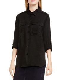 Roll Sleeve Utility Shirt by Two by Vince Camuto at Bloomingdales