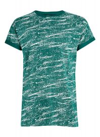 Roller Fit Green Splatter T-Shirt at Topman