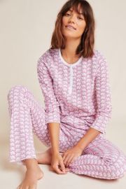 Roller Rabbit Elephant Pajama Set at Anthropologie