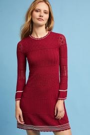 Roma Bell-Sleeve Dress by Shoshanna at Anthropologie