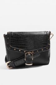 Romeo Crocodile Effect Crossbody Bag at Topshop