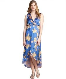 Romeo and Juliet Couture Periwinkle Floral Dress at Bluefly