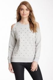 Romeo and Juliet Couture Studded Sweater at Nordstrom Rack