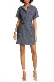 Romi Stretch Linen amp Cotton Shirtdress at Nordstrom