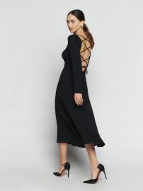 Romie Dress - Long Sleeve Midi Reformation at Reformation