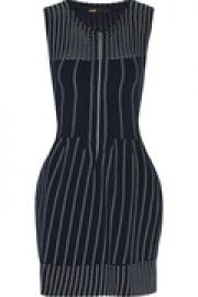 Romuald pleated stretch-knit mini dress at The Outnet