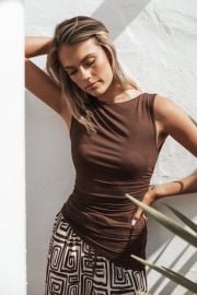 Romy Top - Chocolate Brown - Petal amp Pup USA at Petal + Pup