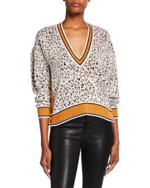 Ronja Pullover Sweater with Button Detail at Neiman Marcus