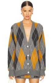 Ronny Kobo Abarne Cardigan In Cinnamon Slate Grey at Revolve