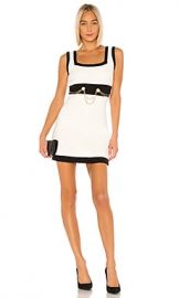 Ronny Kobo Anamaree Dress in Black  White at Revolve