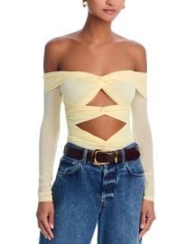 Ronny Kobo Fitz Cutout Bodysuit - Exclusive Bloomingdales at Bloomingdales