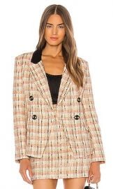 Ronny Kobo Jana Blazer in Blaze Multi at Revolve