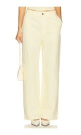 Ronny Kobo Matteo Pant In Yellow at Revolve