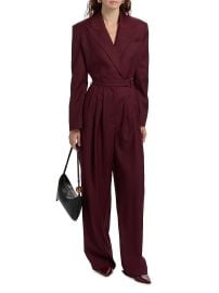 Ronny Kobo Michelle Blazer Jumpsuit at Saks Fifth Avenue