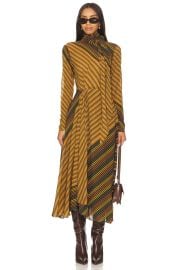 Ronny Kobo Noven Dress In Golden Moss Multi at Revolve