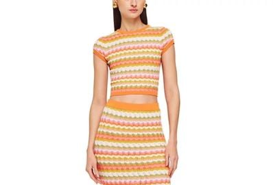 Ronny Kobo Quartz Knit Cropped Top Bloomingdales at Bloomingdales