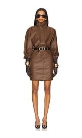 Ronny Kobo Regan Dress In Chocolate Brown at Revolve