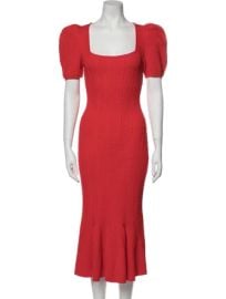 Ronny Kobo Square Neckline Long Dress at The Real Real