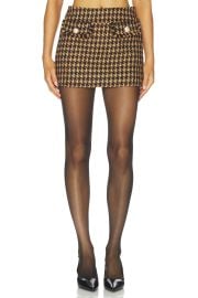 Ronny Kobo Ultan Skirt In Chocolate Camel at Revolve