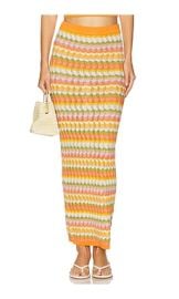 Ronny Kobo Wilkins Knit Skirt In Rainbow Multi at Revolve