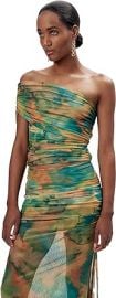 Ronny Kobo Women39s Verna Top Acid Tie Dye Large at Womens Clothing store at Amazon