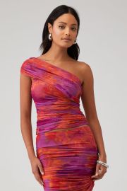 Ronny Kobo X Fashionpass Verna Top in Tie Dye Pink FashionPass at Fashion Pass