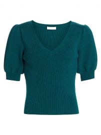 Rory Puff-Sleeve Sweater at Saks Fifth Avenue