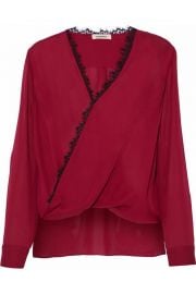 Rosario blouse by Lagence at The Outnet