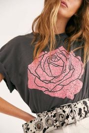 Rose Boyfriend Tee at Free People