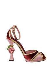 Rose Heel Sandals by Dolce Gabbana at Fashionphile