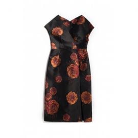 Rose Jacquard Dress at Aquilano Rimondi