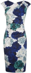 Rose Print Dress at Karen Millen