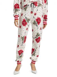 Rose Printed Sweatpants at Saks Fifth Avenue