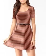 Rose's striped skater dress at Forever 21 at Forever 21