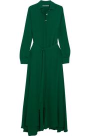 Rosetta Getty - Crepe maxi dress at Net A Porter