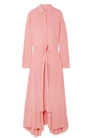 Rosetta Getty   Crepe maxi dress at Net A Porter