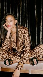 Rosetta Getty Relaxed Shirt Leopard at Shopbop