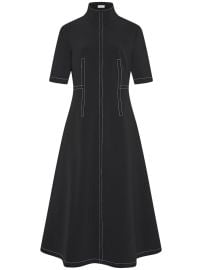 Rosetta Getty contrast-stitching short-sleeve Dress - at Farfetch