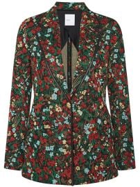 Rosetta Getty floral-print notched-lapels Blazer - at Farfetch