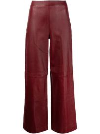 Rosetta Getty wide-leg Leather Trousers - at Farfetch