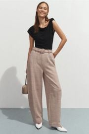Rosetta Getty x RTR Plaid Barrel Leg Pants at Rent the Runway
